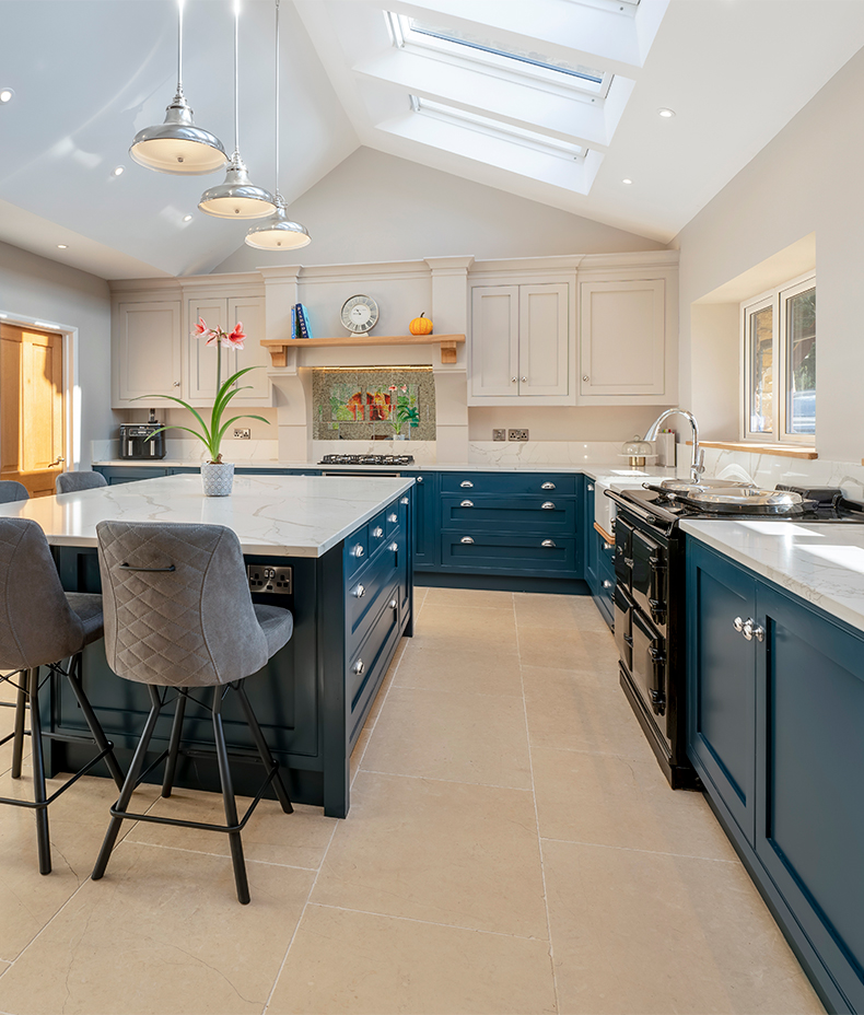 Mia Urbo Stone – Malvern Hills - podloga kamienna plytka wapienna antykowana - limestone tumbled - Kalkstein fliesen