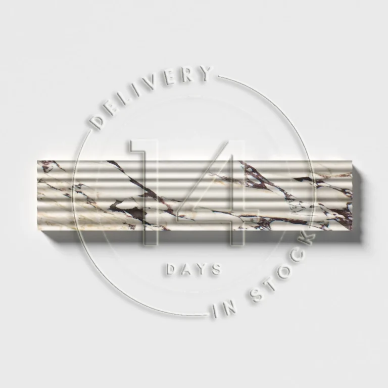 Mia-Urbo-Stone-plytka-marmurowa-3D-ryflowana-do_lazienki-karbowana-lamele-fluted-marble-tile-Calacatta-Viola-Wave-14-dni-OUTLET