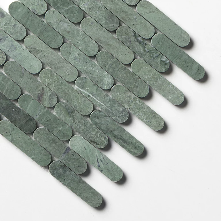 zielona Mozaika marmurowa VERDE PILOLO ECLAIR luksusowy design i wyrafinowane wykończenie do luksusowego domu – Premium Ekskluzywne wykończenia wnętrz Mozaika marmurowa Marmor Mosaike Marmuro mozaikos Mramorové mozaiky Мармурові мозаїки