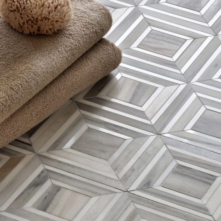 Mozaika marmurowa szaro biało beżowa GRACE luksusowy design i wyrafinowane wykończenie do luksusowego domu – Płytki marmurowe – Płytki kamienne - Premium Ekskluzywne wykończenia wnętrz Mozaiki marmurowe Marmor Mosaike Marmuro mozaikos Mramorové mozaiky Мармурові мозаїки