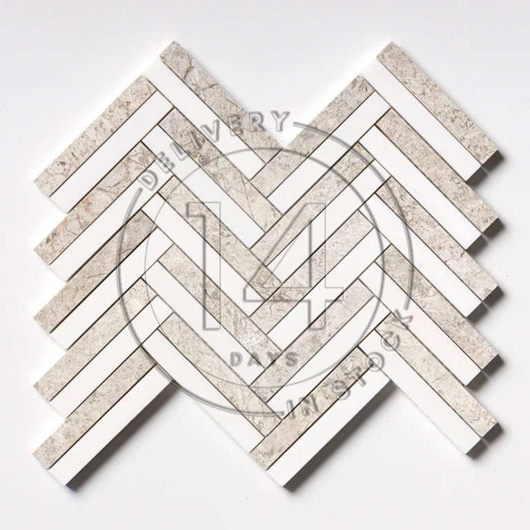 Mozaika-marmurowa-Raya-basket-bialo-bezowa-geometryczna-plytki-kamienne-marmur-hurtownia-kamienia-Mia-Urbo-Stone-Marble-mosaic