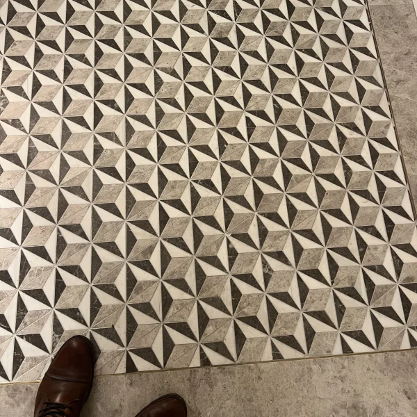 Marmur Mozaika Marmurowa szara biala satyna poler 3D glamour outlet wyprzedaz na podloge do łazienki do kuchni producent hurtownia kamienia Mia Urbo Marble Marmuras Mramor Marmor WHOLESALE Clapham 2