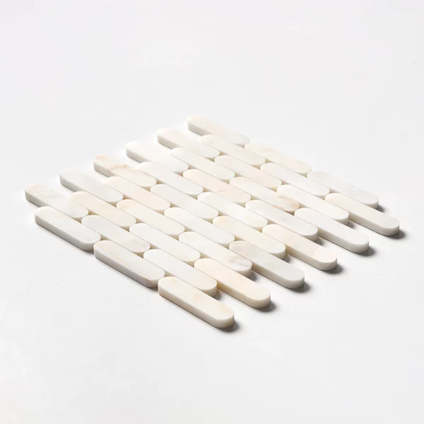 Mozaika marmurowa Calacatta Amber PILOLO– luksusowy design i wyrafinowane wykończenie do luksusowego domu – Premium Ekskluzywne wykończenia wnętrz Mozaika marmurowa Marmor Mosaike Marmuro mozaikos Mramorové mozaiky Мармурові мозаїки