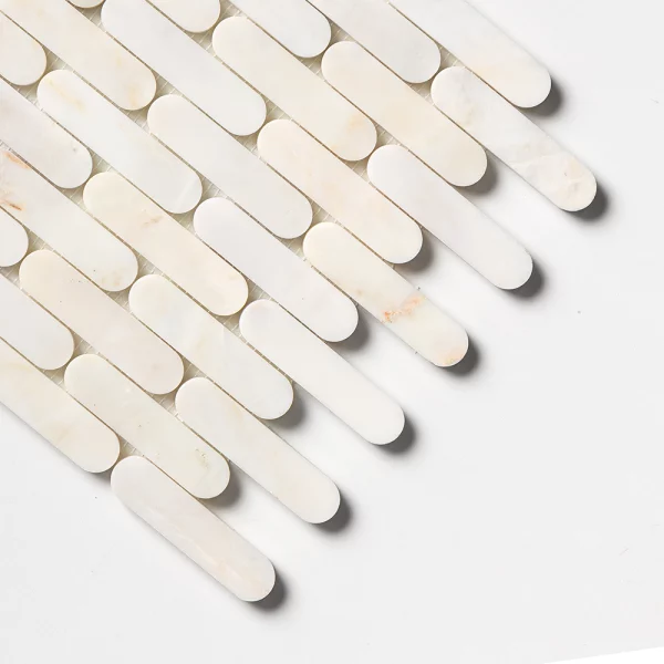 Mozaika marmurowa Calacatta Amber PILOLO– luksusowy design i wyrafinowane wykończenie do luksusowego domu – Premium Ekskluzywne wykończenia wnętrz Mozaika marmurowa Marmor Mosaike Marmuro mozaikos Mramorové mozaiky Мармурові мозаїки