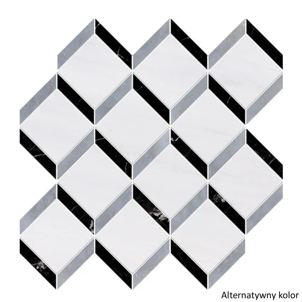 Mozaika-marmurowa-Steps-3D-bialo-czarna-geometryczna-plytki-kamienne-marmur-hurtownia-kamienia-Mia-Urbo-Stone-Marble-mosaic-marmor