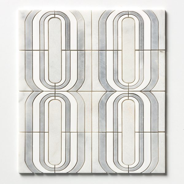 Mozaika marmurowa PURE WHITE ELEGANCE luksusowy design i wyrafinowane wykończenie do luksusowego domu – Waterjet - Salvatori-Płytki marmurowe – Płytki kamienne - Premium Ekskluzywne wykończenia wnętrz Mozaiki marmurowe Marmor Mosaike Marmuro mozaikos Mramorové mozaiky Мармурові мозаїки