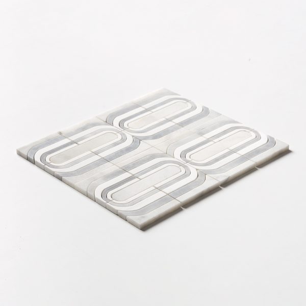 Mozaika marmurowa PURE WHITE ELEGANCE luksusowy design i wyrafinowane wykończenie do luksusowego domu – Płytki marmurowe – Płytki kamienne - Premium Ekskluzywne wykończenia wnętrz Mozaiki marmurowe Marmor Mosaike Marmuro mozaikos Waterjet - Salvatori-Mramorové mozaiky Мармурові мозаїки