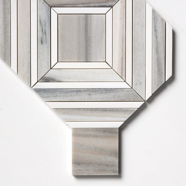 Mozaika marmurowa szaro biało beżowa GRACE luksusowy design i wyrafinowane wykończenie do luksusowego domu – Płytki marmurowe – Płytki kamienne - Premium Ekskluzywne wykończenia wnętrz Mozaiki marmurowe Marmor Mosaike Marmuro mozaikos Mramorové mozaiky Мармурові мозаїки