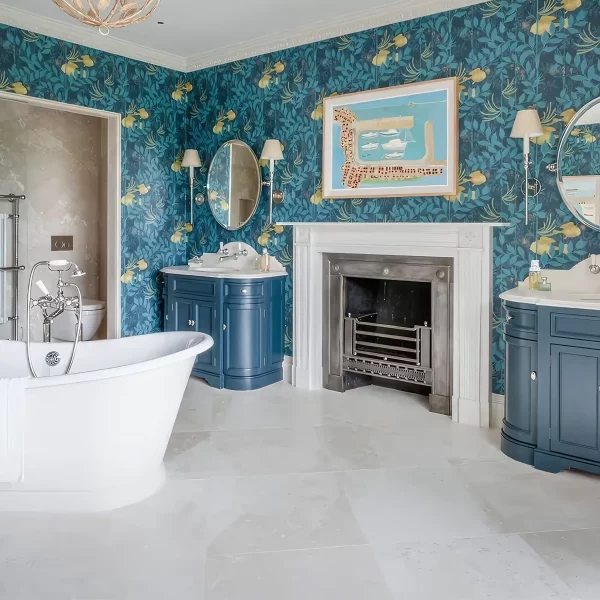 Płytki kamienne kremowe ecru bezowe marmurowe wapienne matowe satino szczotkowane Cream Beige Marble tiles marmorfliese naturstein Hurtownia Kamienia Mia Urbo Stone Chichester