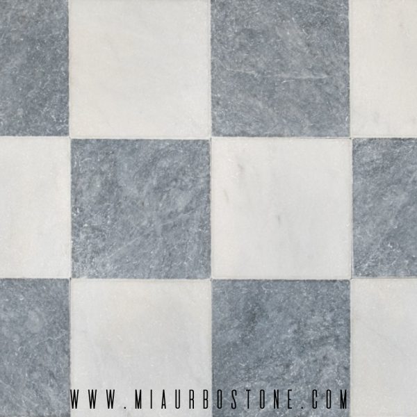 Mia Urbo Stone marmor marmur plytka kamienna checker szachownica matowa antykowana